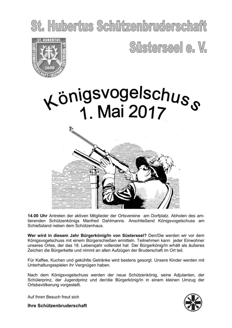 Vogelschuss 2017