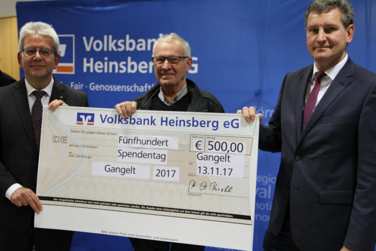 500 Euro Belohnung für unser Engagement!